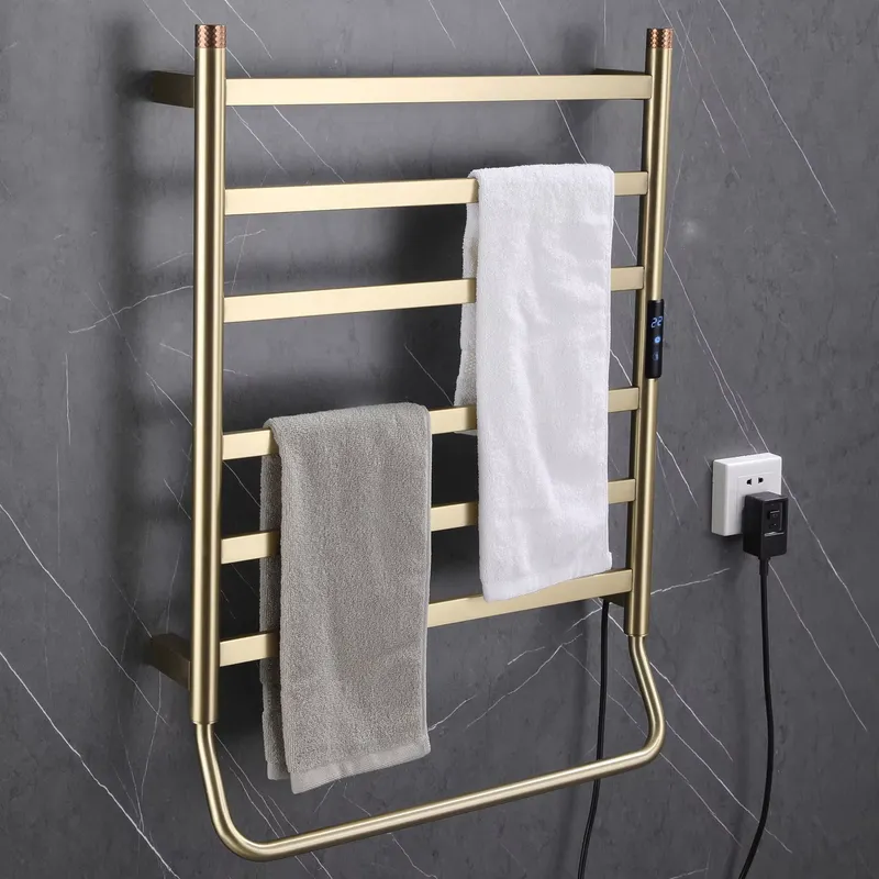 Towel Bar Stainless - حامل مناشف كهربائي حديث قابل للتعديل