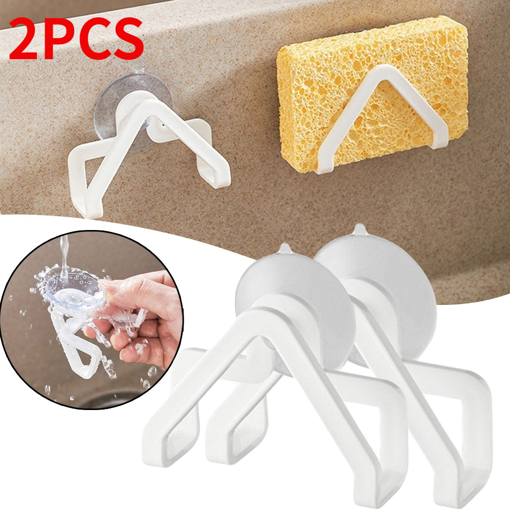 Home Bathroom Gadgets - 2 قطعة/المجموعة الإسفنج بالوعة رف الإسفنج
