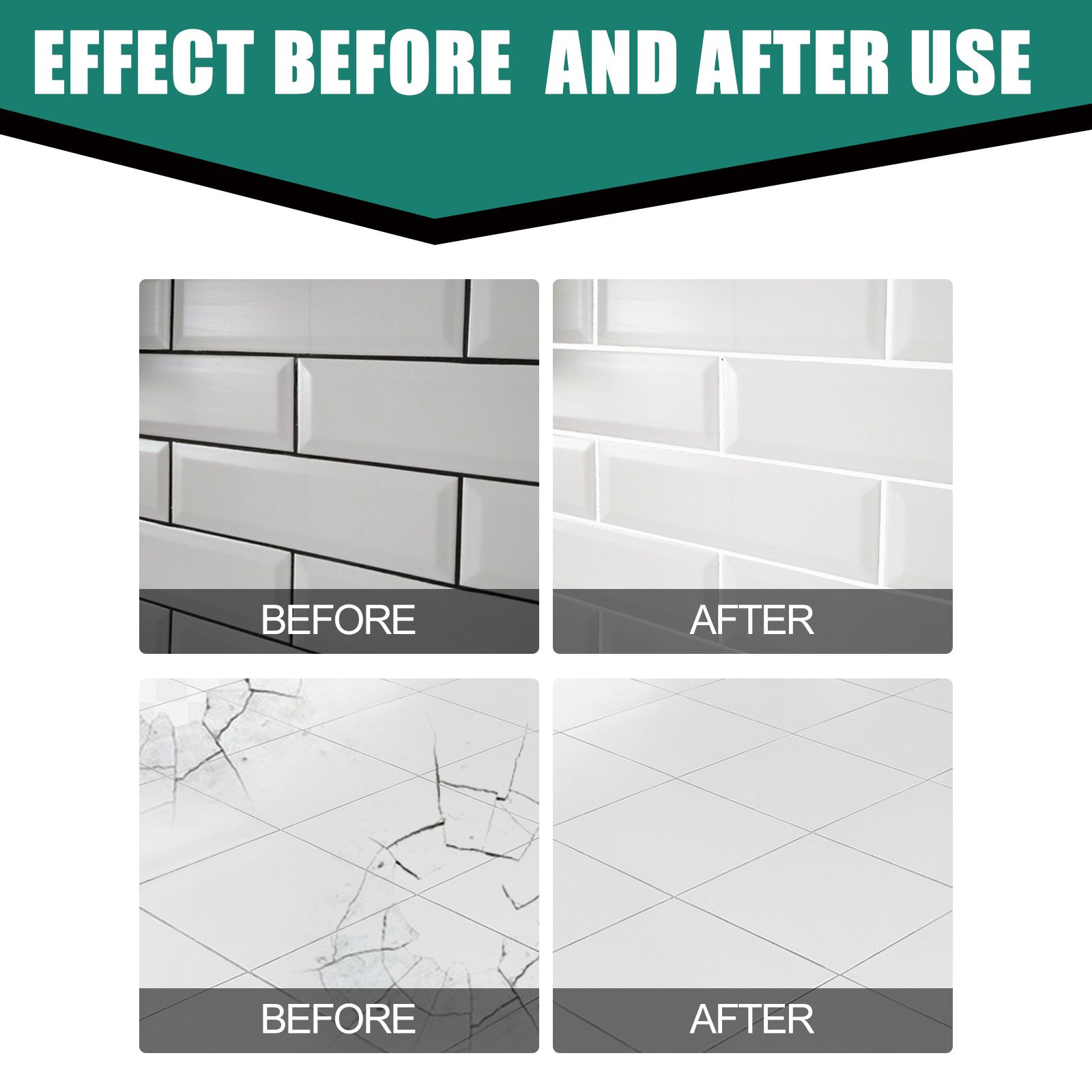 Home Bathroom Repair - معجون تعبئة الفواصل المقاوم للماء لإصلاح