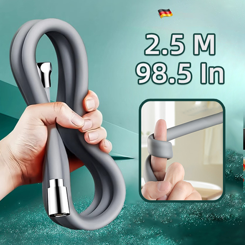 Home Bathroom Equipment - 2.5 متر رمادي اضافية طويلة سيليكون
