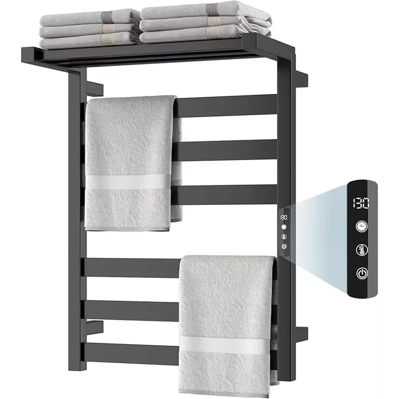 Towel Bar Stainless - رف تدفئة المناشف الكهربائي الذكي الأكثر