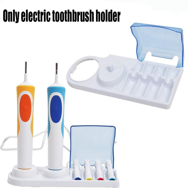 Toothbrush Holder Set - حامل بلاستيكي جديد محمول لرأس فرشاة