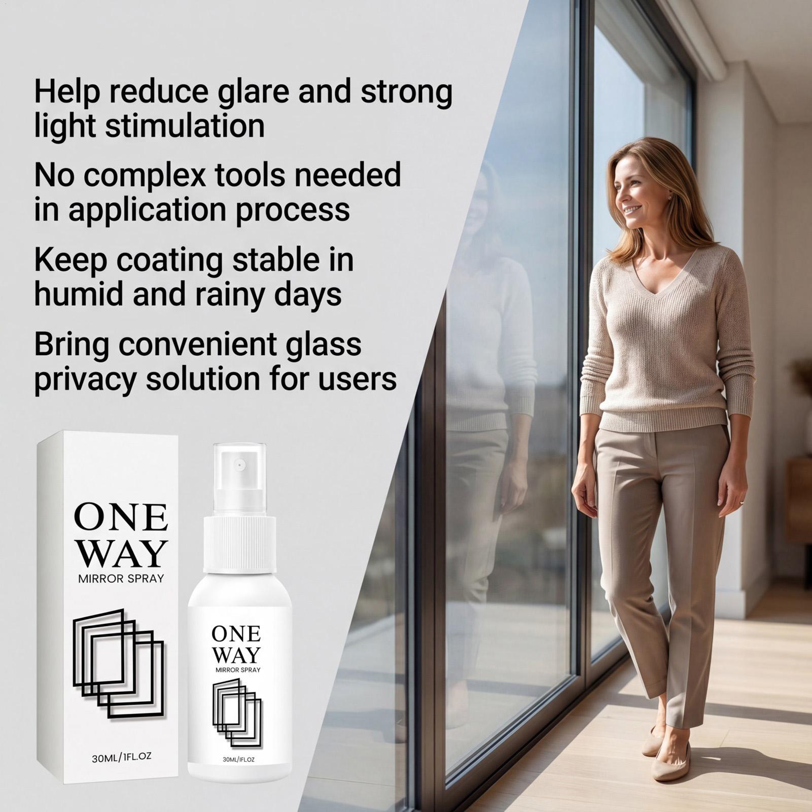 بخاخ منظف زجاج فوري مضاد للتوه - مراجعة Home Bathroom Window Tint وسعره