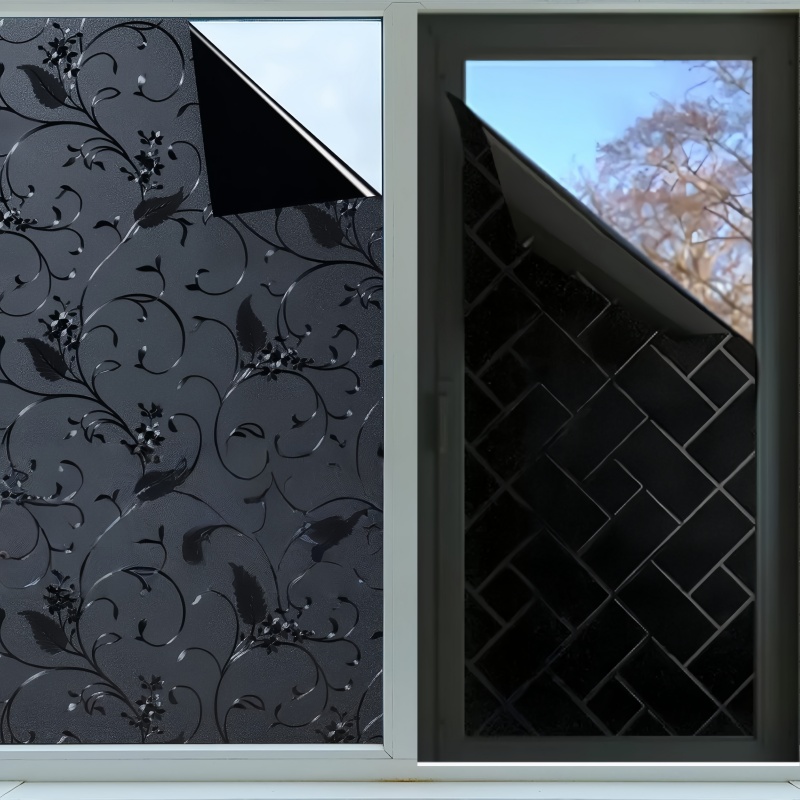 فيلم نوافذ عازل للخصوصية ذاتي  - مراجعة Home Bathroom Window Tint وسعره