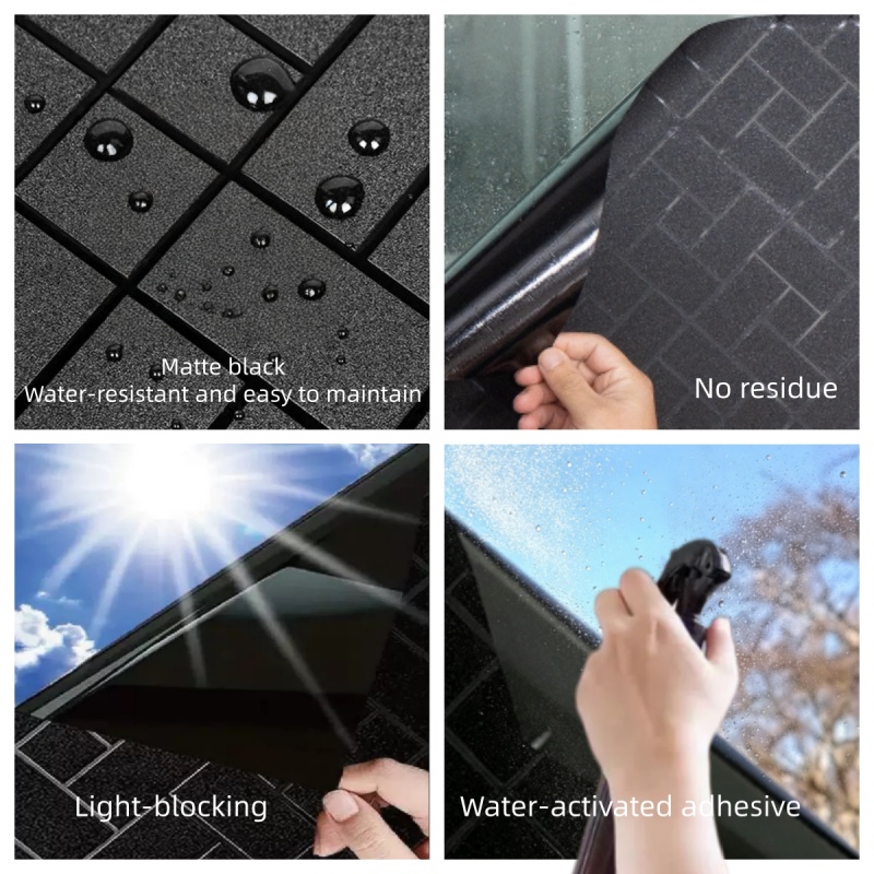 فيلم نوافذ عازل للخصوصية ذاتي  - مراجعة Home Bathroom Window Tint وسعره