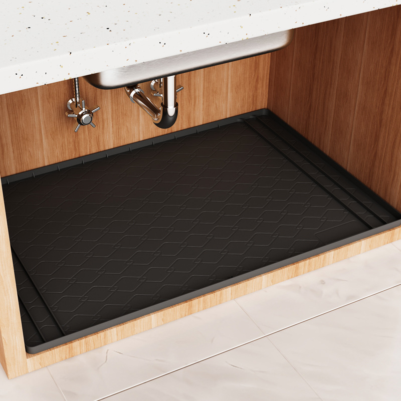 حصيرة سيليكون تحت الحوض، أدوات - مراجعة Home Bathroom Gadgets وسعره