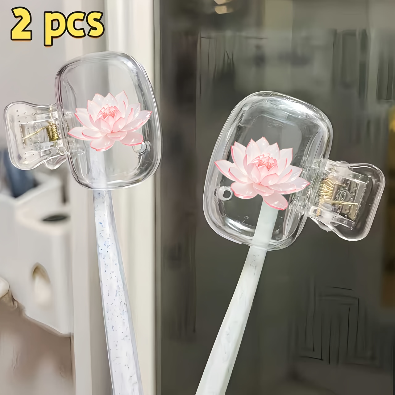 حامل فرشاة أسنان جميل على شكل  - مراجعة Toothbrush Holder Set وسعره