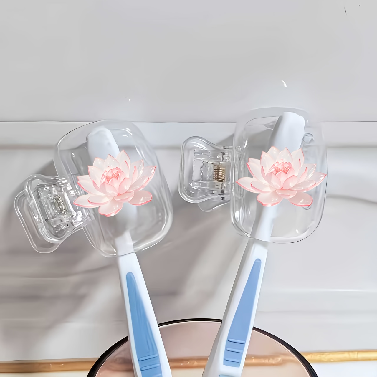 حامل فرشاة أسنان جميل على شكل  - مراجعة Toothbrush Holder Set وسعره