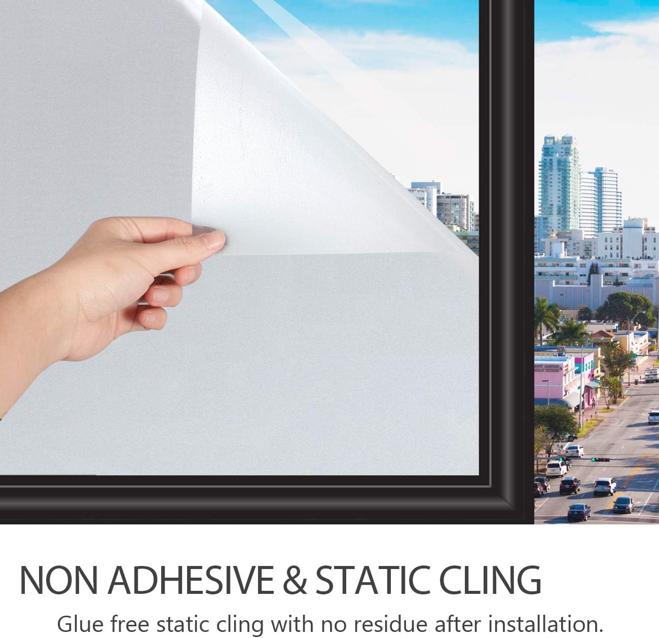 فيلم نافذة للخصوصية، غير شفاف، - مراجعة Home Bathroom Window Tint وسعره