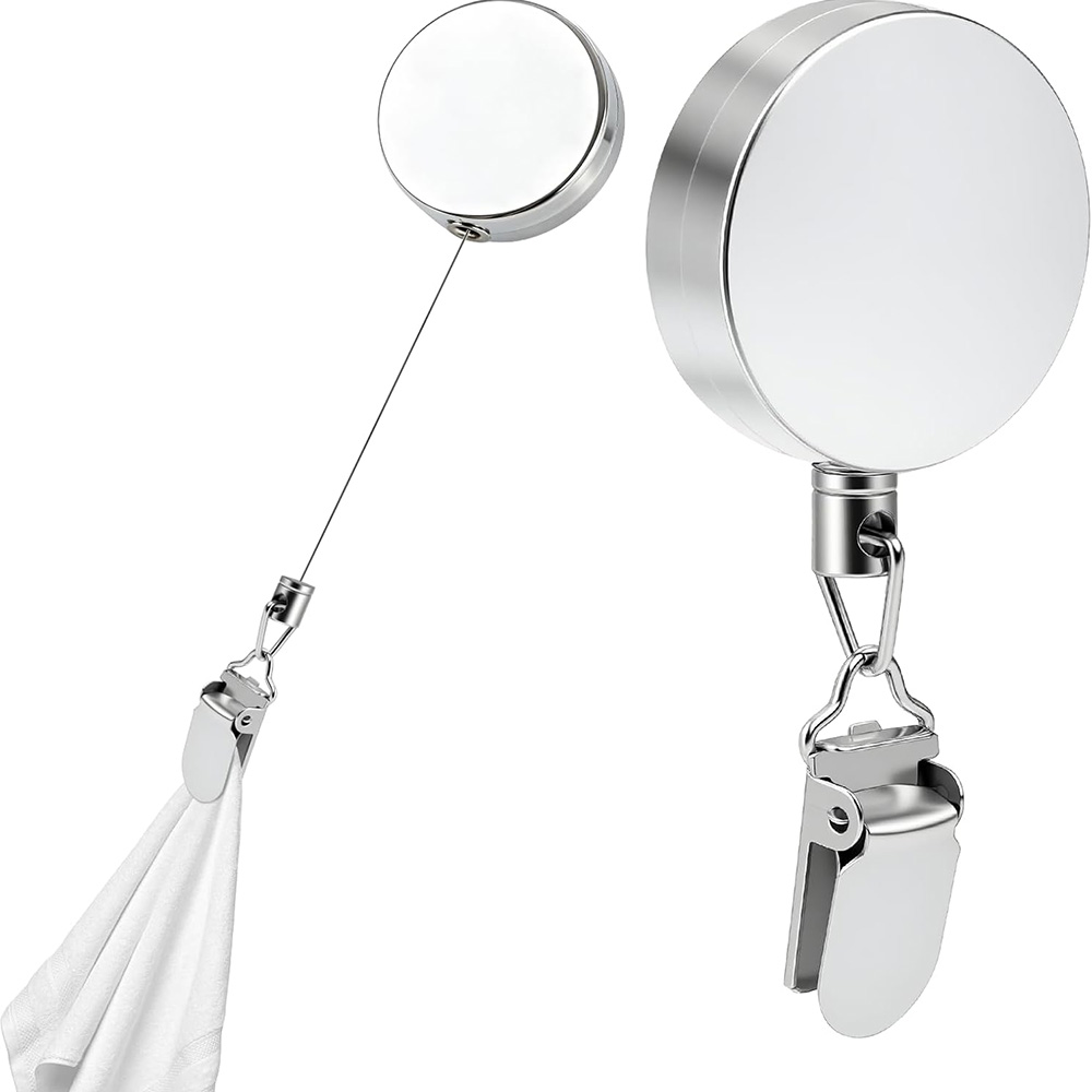 حامل مشبك مناشف قابل للسحب، لا - مراجعة Towel Bar Stainless وسعره