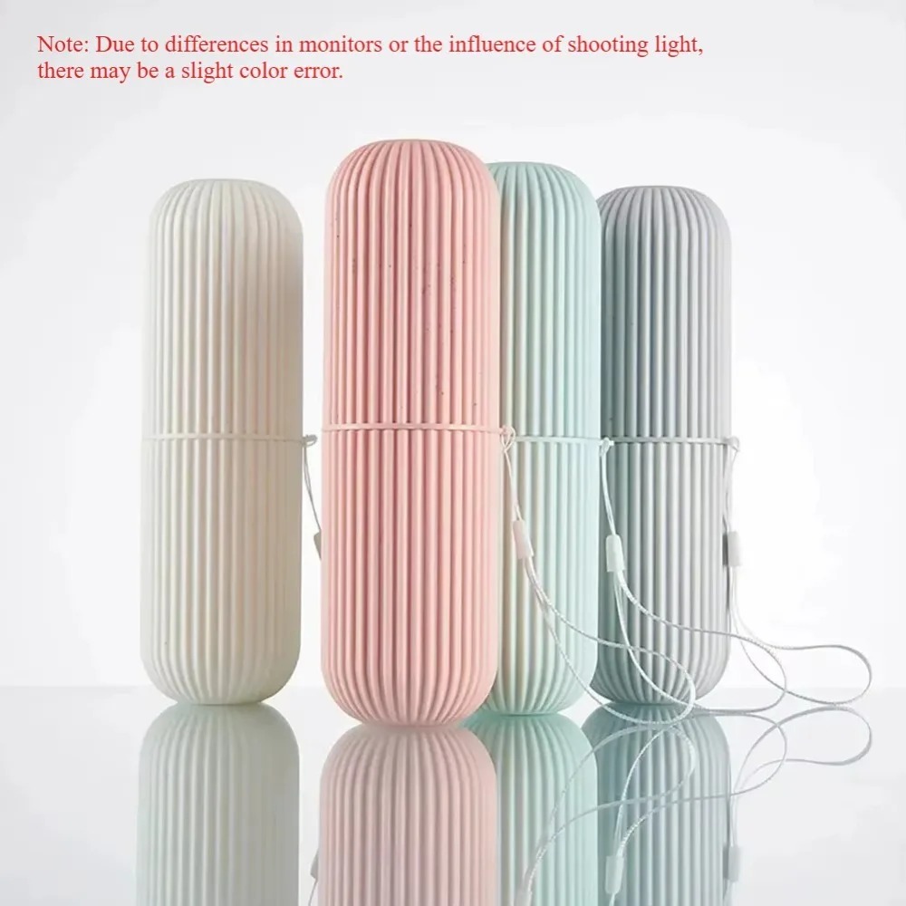 حامل فرشاة الأسنان المحمول مع  - مراجعة Toothbrush Holder Set وسعره