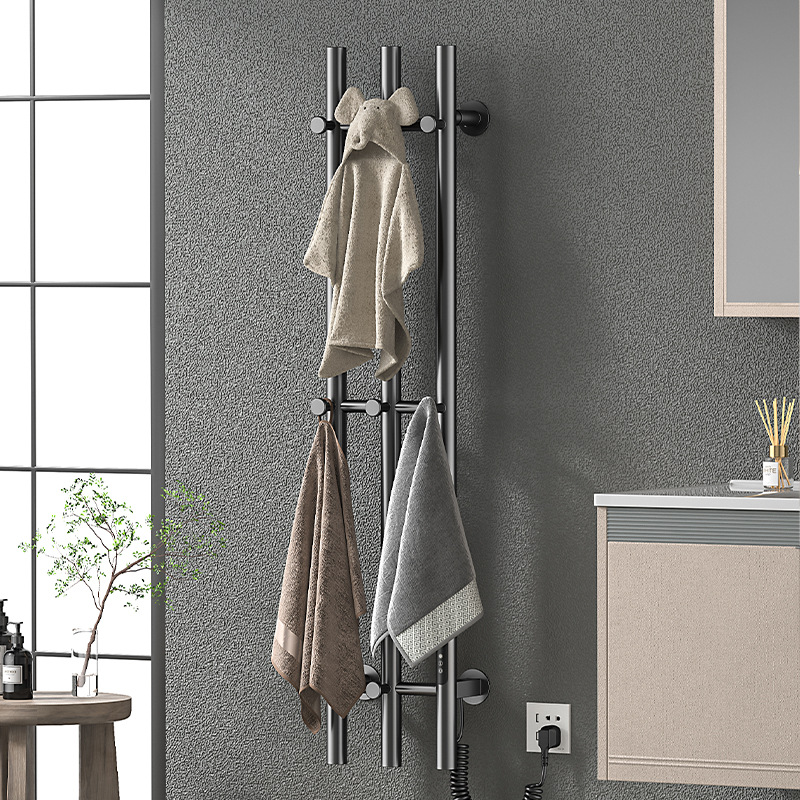 تسخين كهربائي منشفة رف 3 بار ا - مراجعة Towel Bar Stainless وسعره