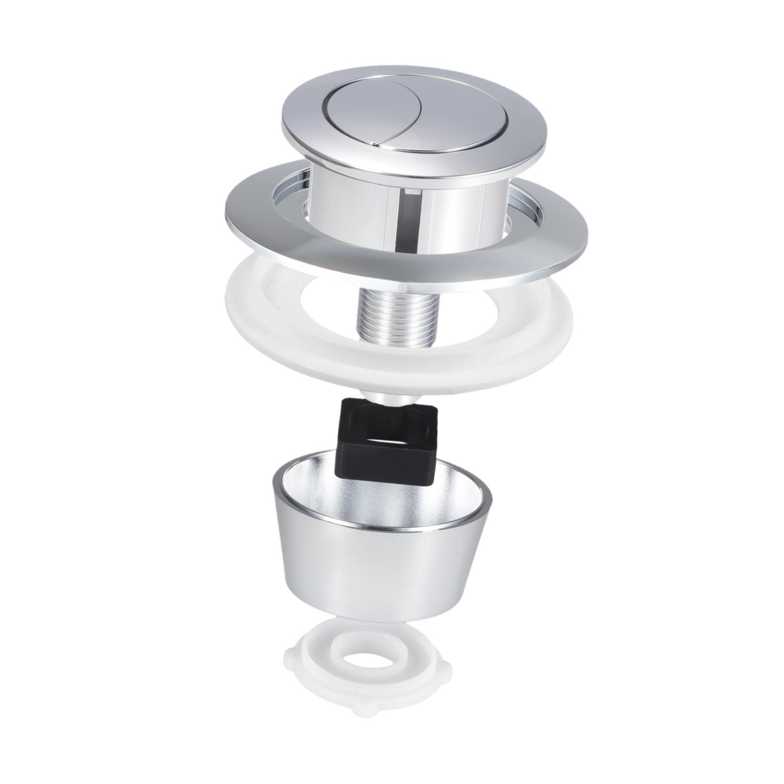 زر دافق مزدوج، زر ضغط كامل نصف - مراجعة Home Bathroom Repair وسعره