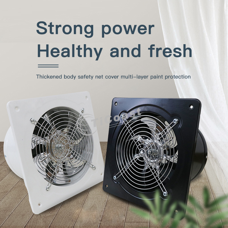 8 بوصة 80 واط مروحة العادم عال - مراجعة Home Bathroom Vent Fans وسعره