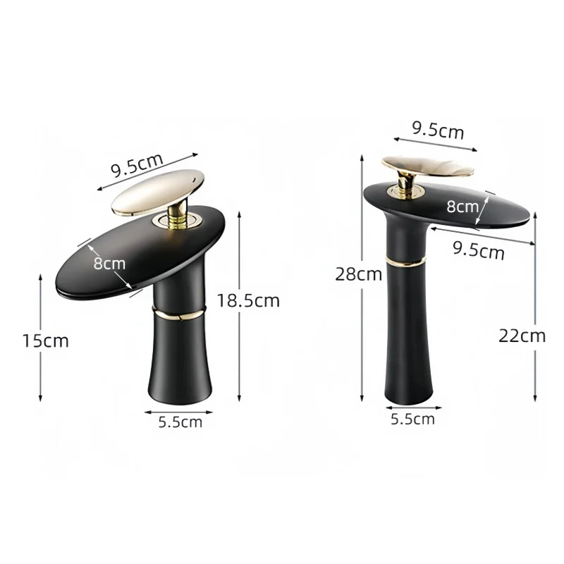 خلاط حوض شلال أبيض وذهبي ساخن  - مراجعة Home Hardware Bathroom Sinks وسعره