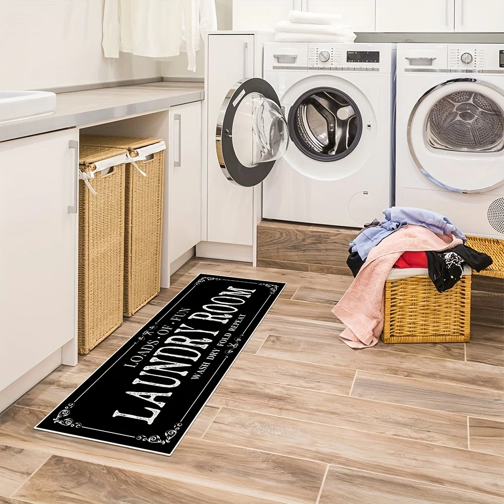 غرفة الغسيل البساط عداء عدم ال - مراجعة Home Bathroom Gadgets وسعره