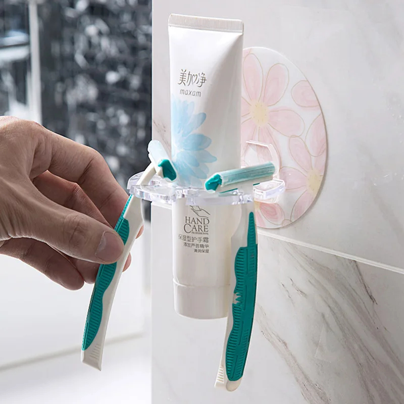 حامل فرشاة أسنان ذاتي اللصق يث - مراجعة Toothbrush Holder Set وسعره