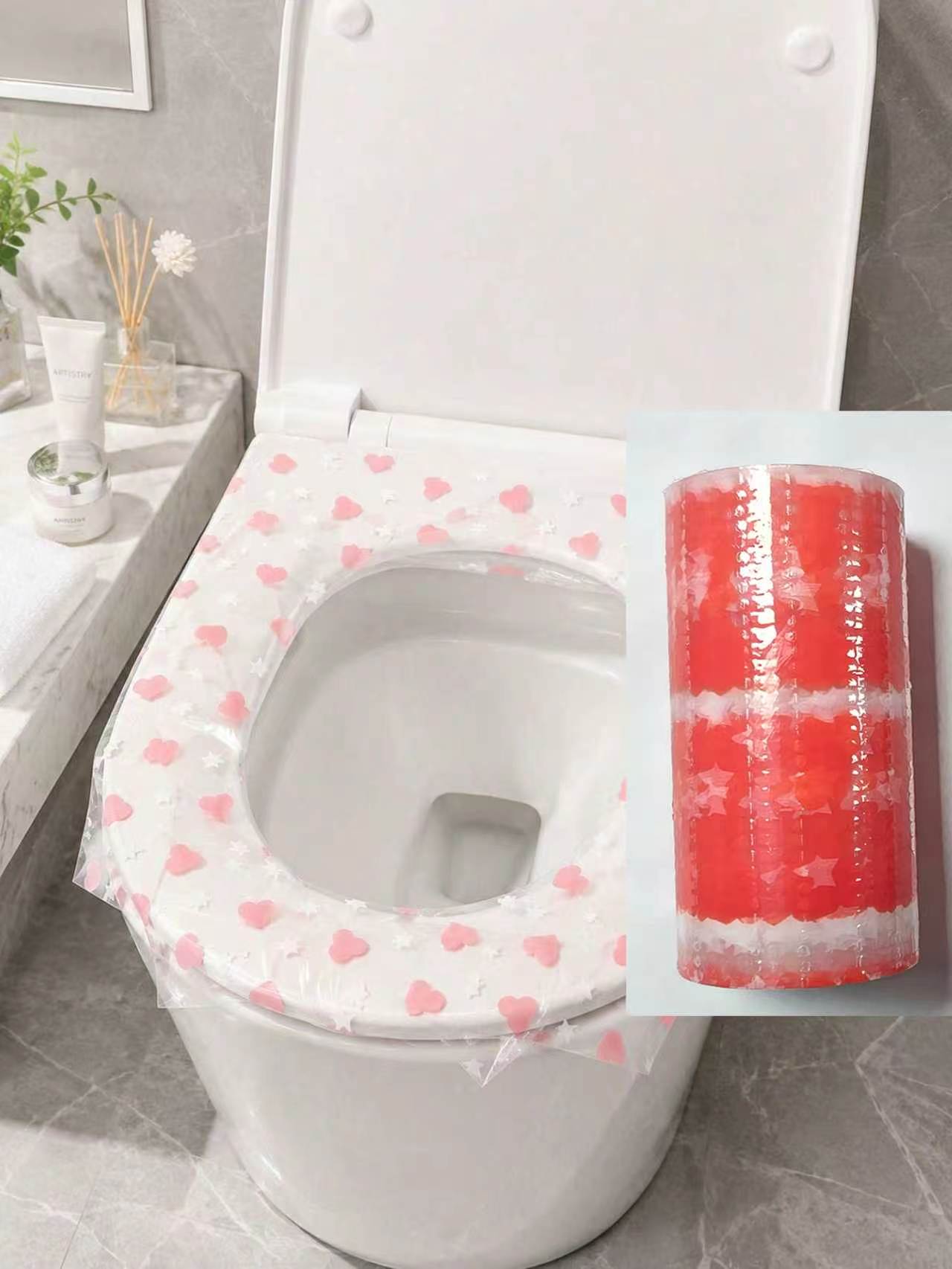 133 قطعة/لفة من أغطية مقاعد ال - مراجعة Home Bathroom Equipment وسعره