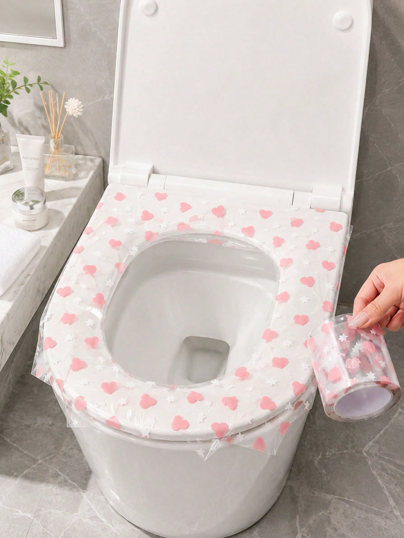 133 قطعة/لفة من أغطية مقاعد ال - مراجعة Home Bathroom Equipment وسعره