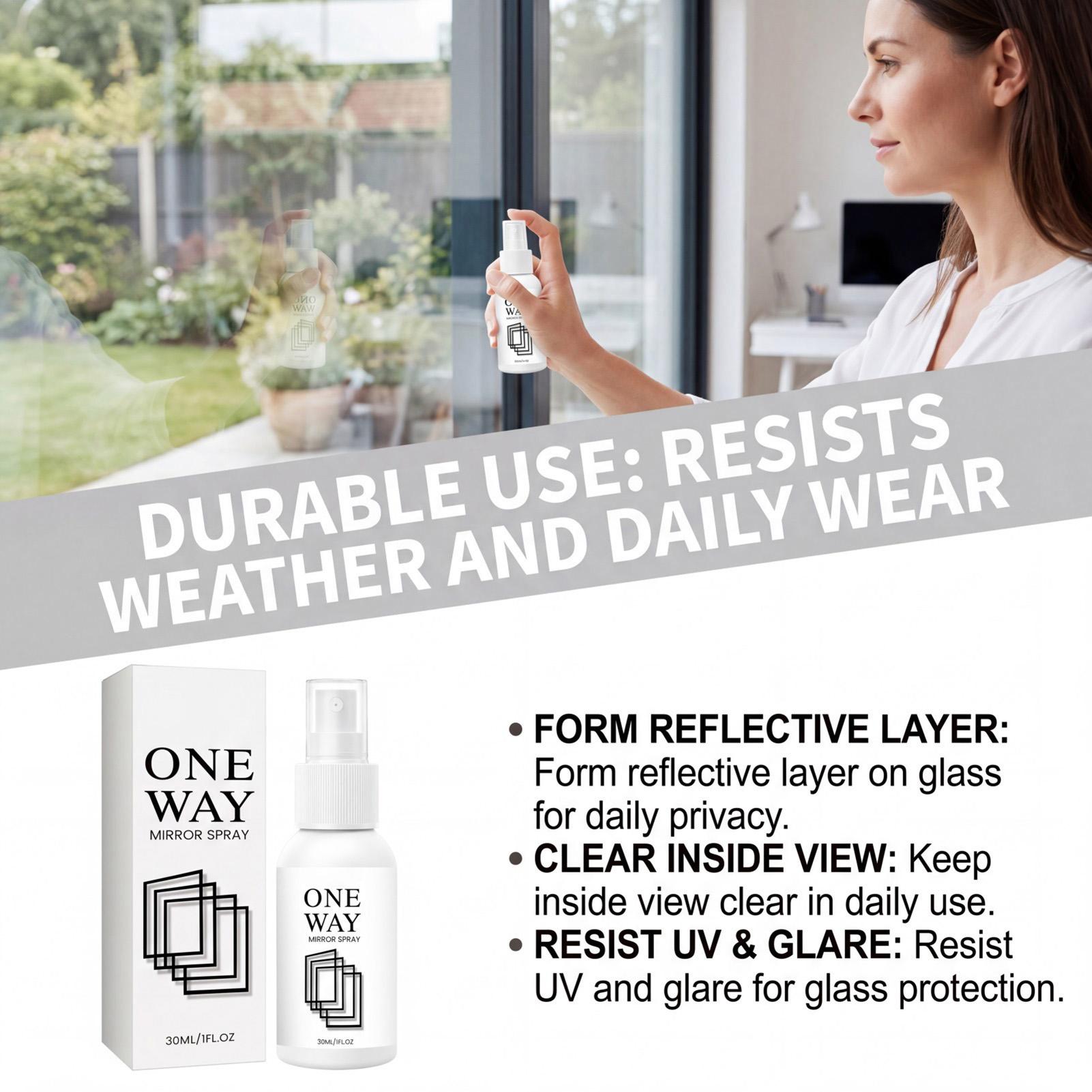 بخاخ منظف زجاج فوري مضاد للتوه - مراجعة Home Bathroom Window Tint وسعره