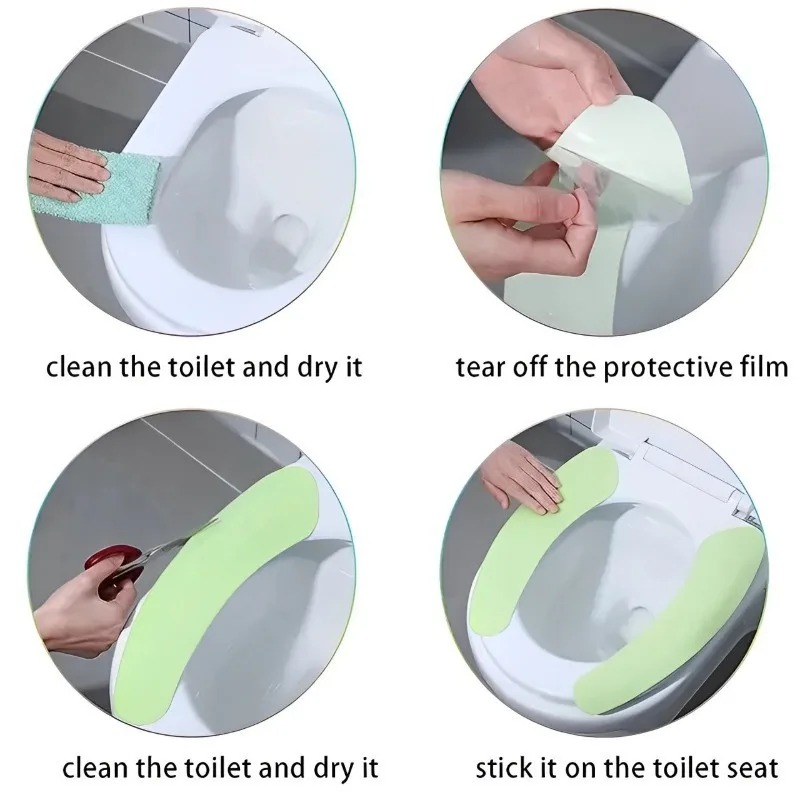 1/5/10 أزواج من وسائد مقاعد ال - مراجعة Home Bathroom Equipment وسعره