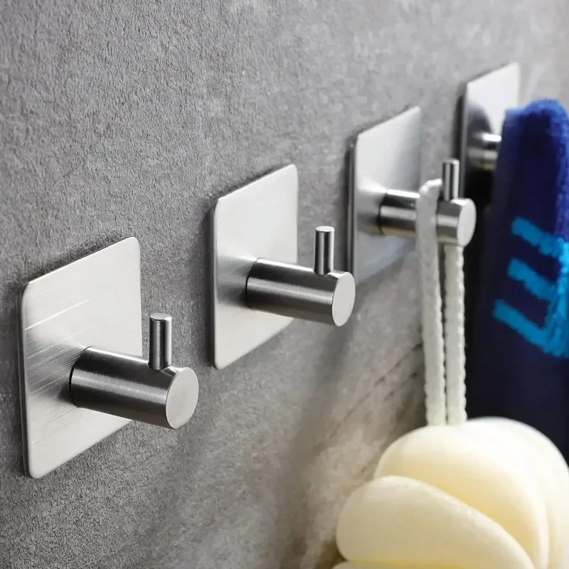 1-5 قطع خطافات تعليق ذاتية الل - مراجعة Towel Bar Stainless وسعره