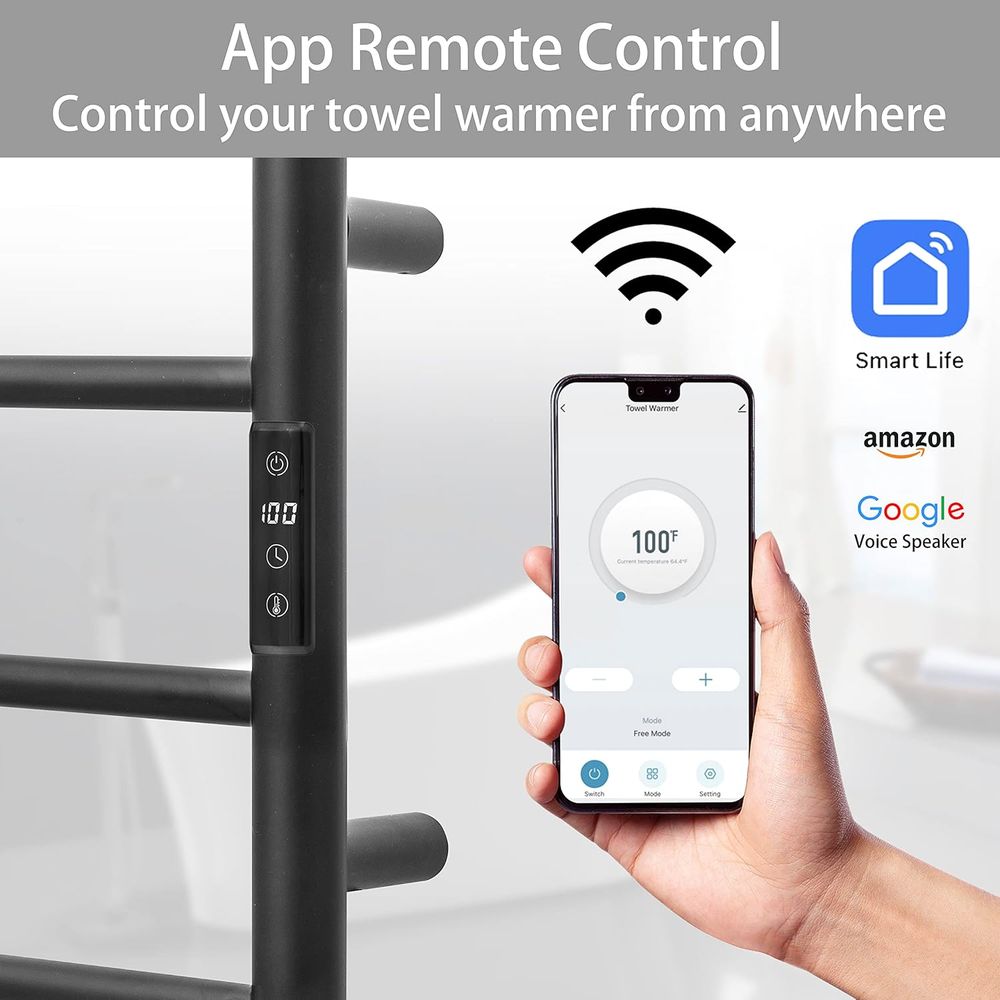 KEG Smart WiFi منشفة تدفئة الح - مراجعة Towel Bar Stainless وسعره