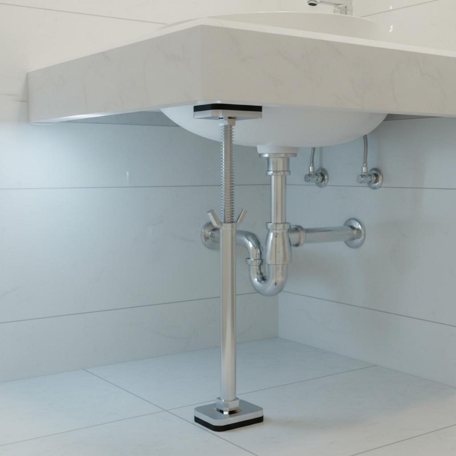 دعامة حوض الغسيل المثبت تحت ال - مراجعة Home Hardware Bathroom Sinks وسعره